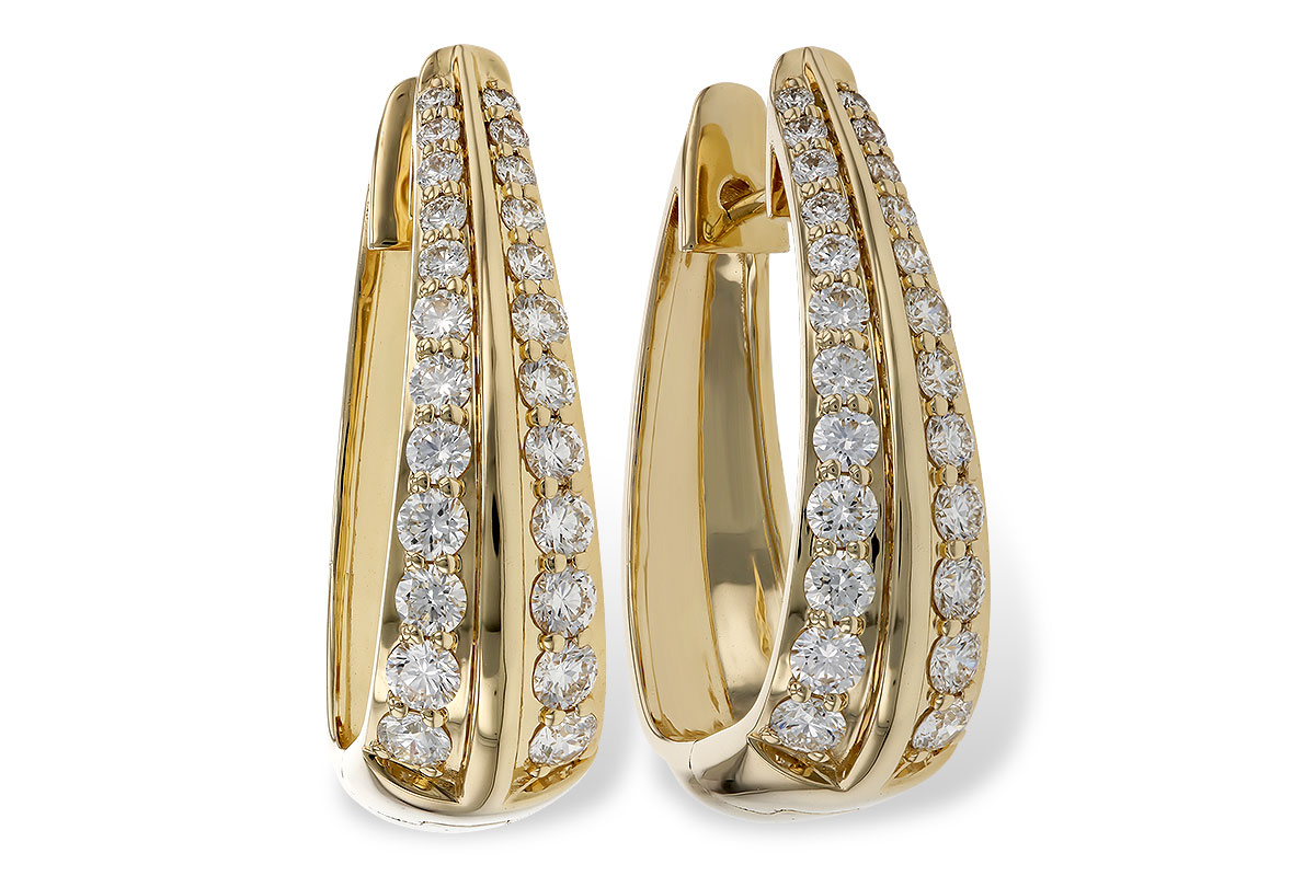 B283-85405: EARRINGS 2.00 TW