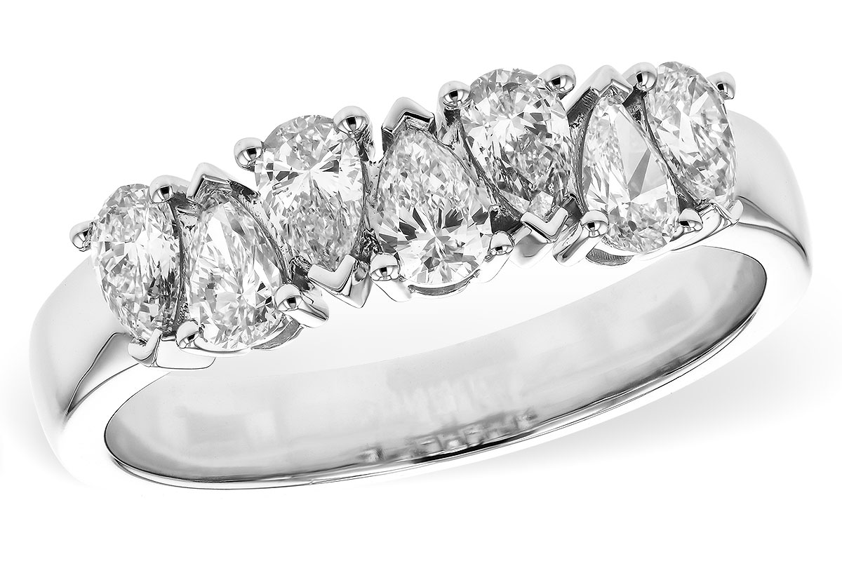 B283-87196: LDS DIA WED RG .97 TW (7 PEARS)