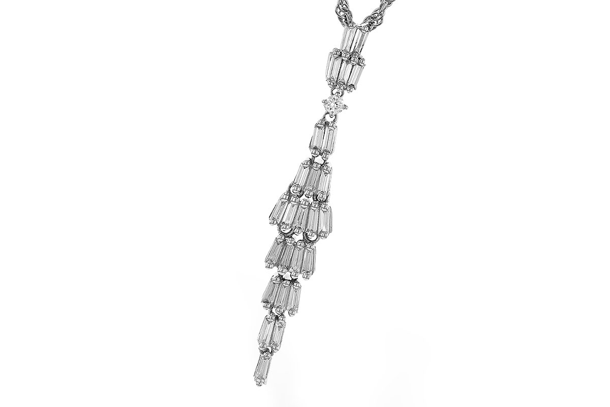 B283-88150: NECKLACE .33 BAG .35 TW