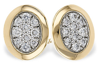 B283-89023: EARRINGS .39 TW