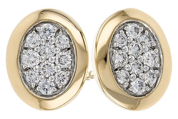 B283-89023: EARRINGS .39 TW