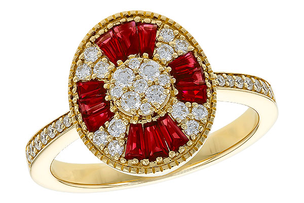 B283-89078: LDS RG .54 TW RUBY .84 TGW