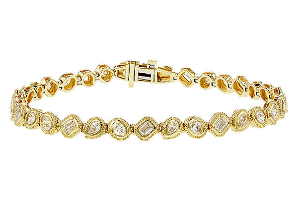 B283-89978: BRACELET 2.15 TW FANCY CUT DIAMONDS
