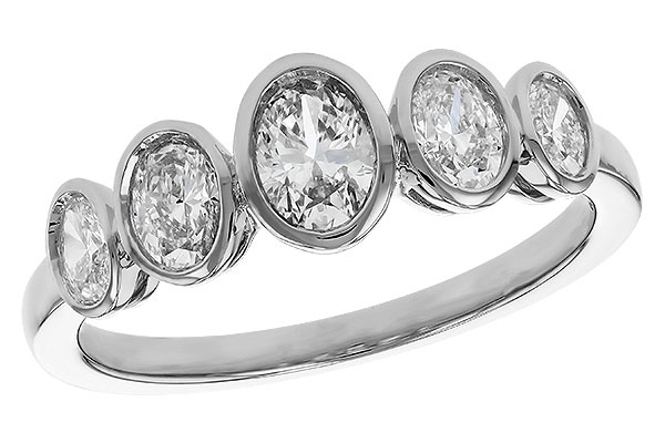 B283-90887: LDS DIA RG .85 TW OVAL DIAS