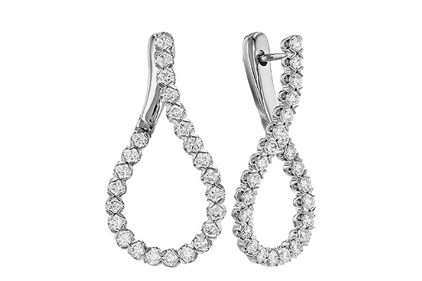 B284-73596: EARRINGS 1.50 TW