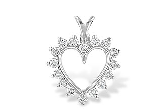 C015-67268: HEART PENDANT .45 TW