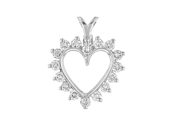 C015-67268: HEART PENDANT .45 TW