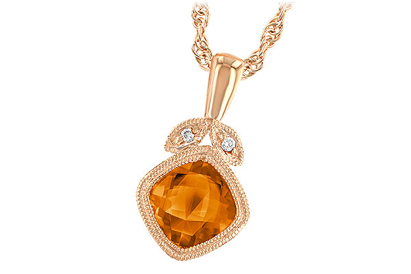 C192-99059: NECK .90 CITRINE .91 TGW