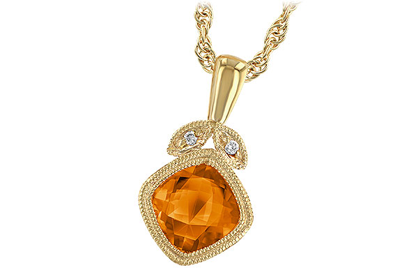 C192-99059: NECK .90 CITRINE .91 TGW