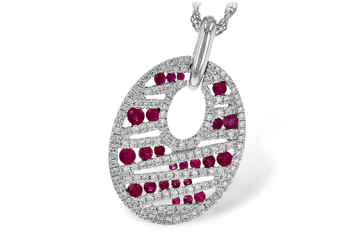 C192-99914: NECK .64 RUBY 1.12 TGW