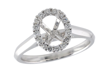 C195-68150: LDS SEMI DIA RG .23 TW (8X6)