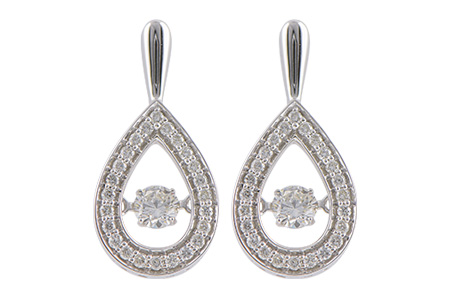 C197-48096: EARRINGS .59 TW