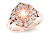 C197-49932: LDS RG .90 MORGANITE 1.05 TW