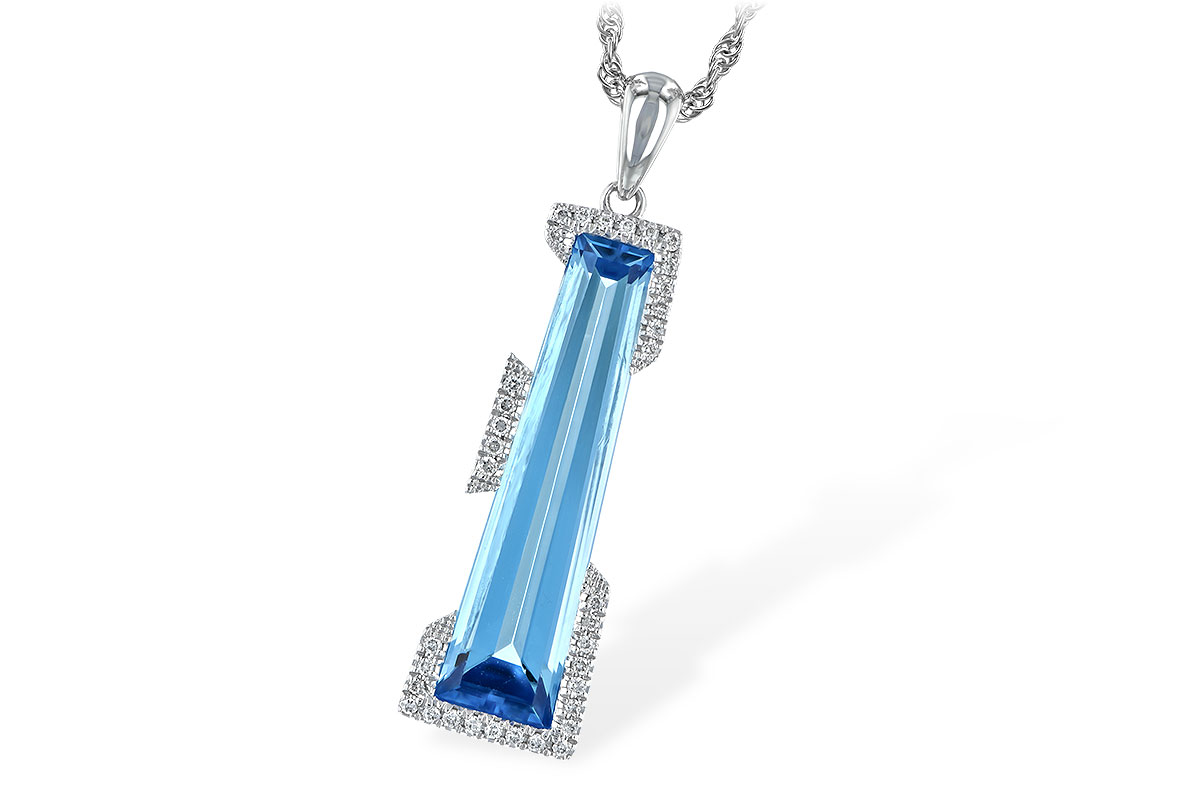 C198-39005: NECK 5.18 BLUE TOPAZ 5.28 TGW