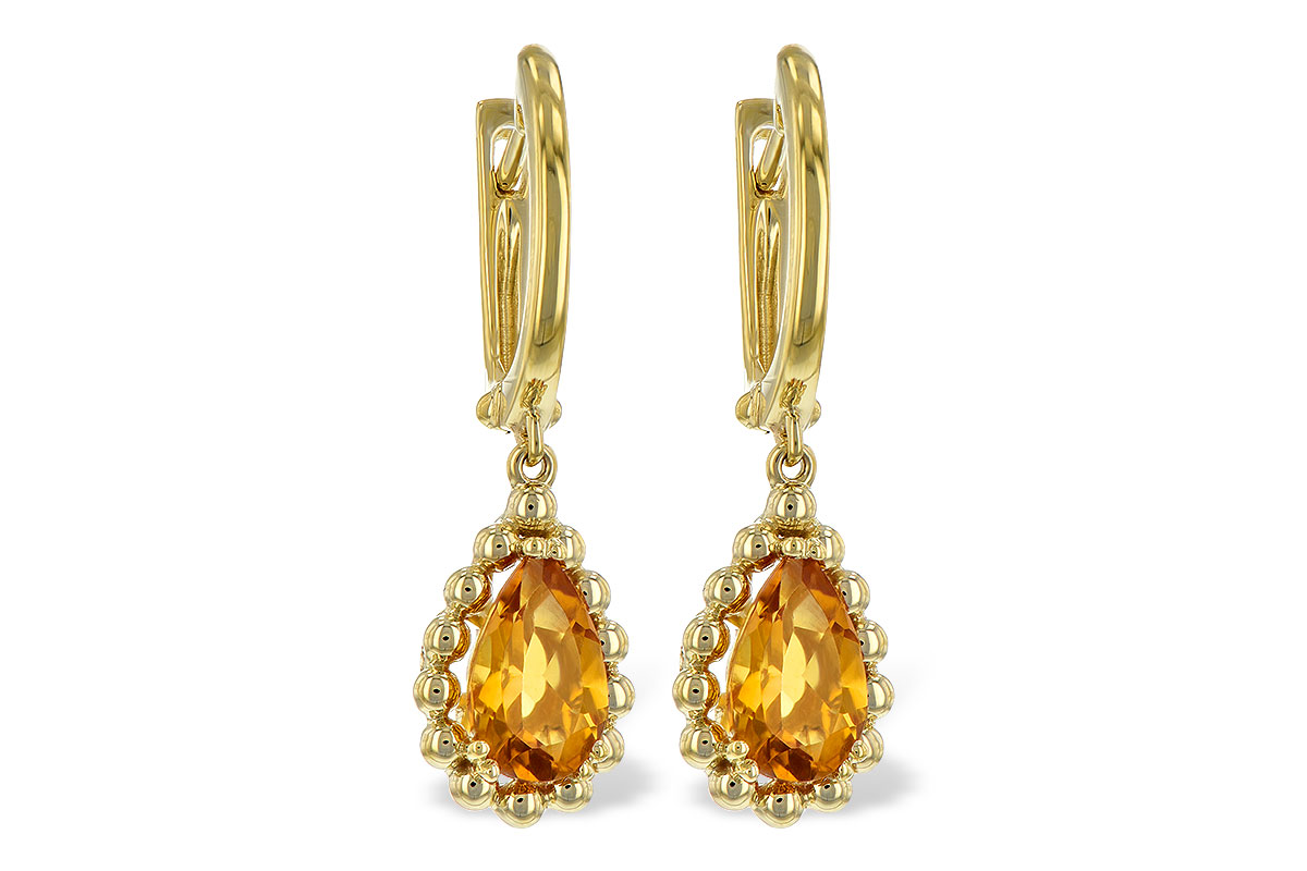 C198-40887: EARR 1.40 CITRINE TW