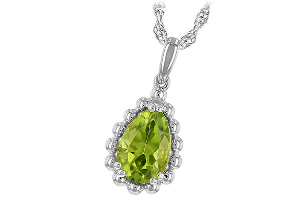 C198-40896: NECKLACE 1.30 CT PERIDOT