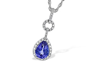 C199-34459: NECK .95 TANZANITE 1.14 TGW