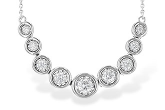 C199-34496: NECKLACE .50 TW