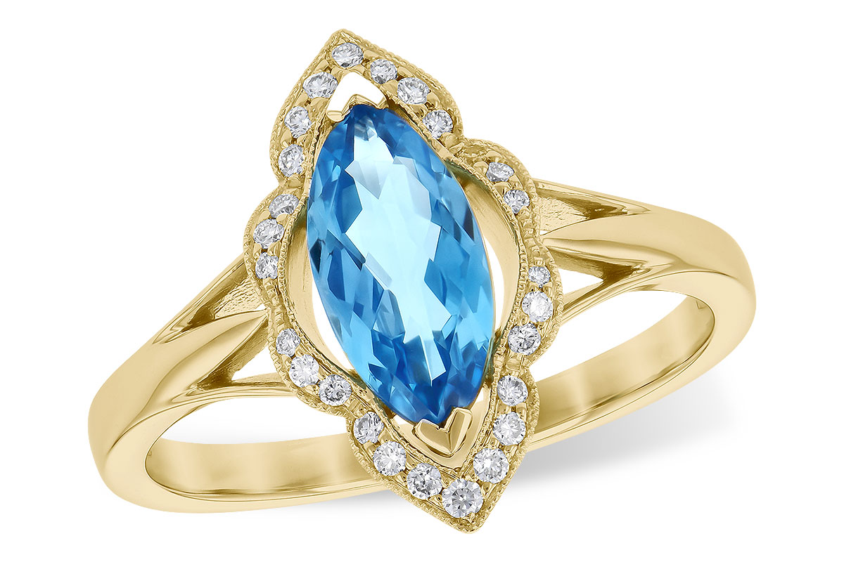 C282-07259: LDS RG 1.26 BLUE TOPAZ 1.37 TGW