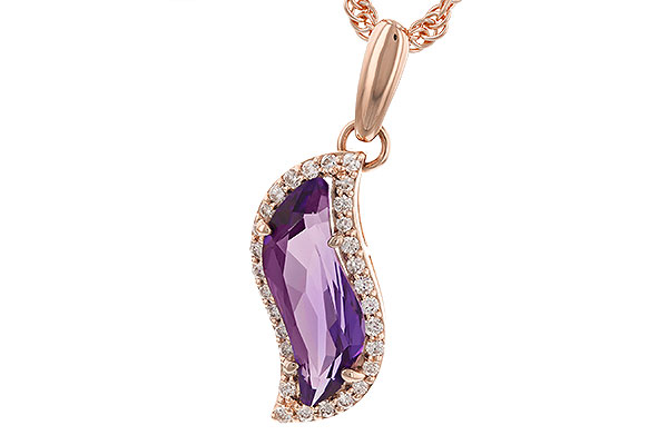 C282-95423: NECK 1.34 TW AMETHYST 1.48 TGW