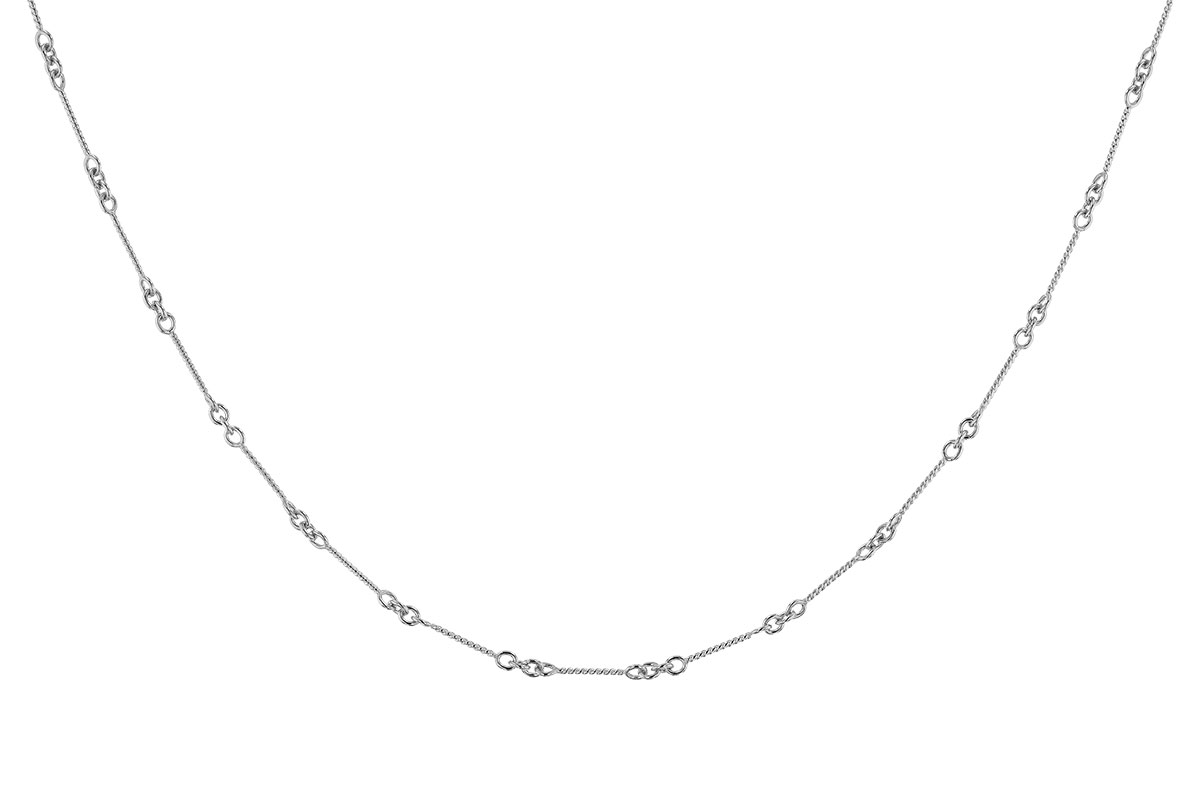 C282-97232: TWIST CHAIN (24IN, 0.8MM, 14KT, LOBSTER CLASP)