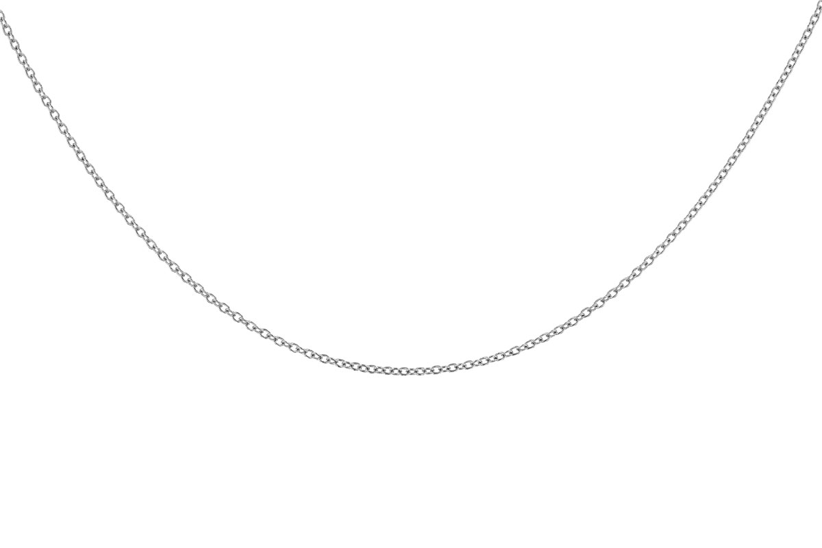C282-98123: CABLE CHAIN (18IN, 1.3MM, 14KT, LOBSTER CLASP)