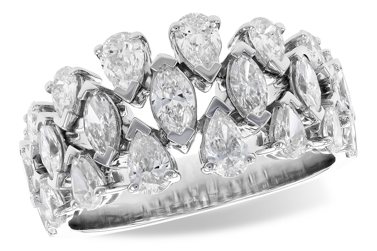 C282-99932: LDS DIA WED RG 1.85 TW FANCY CUT DIAS