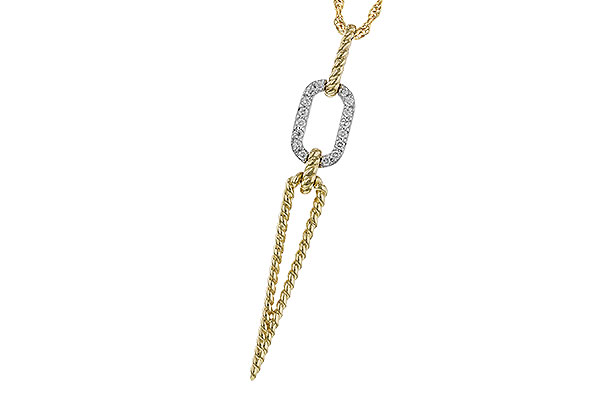 C283-84487: NECKLACE .14 TW