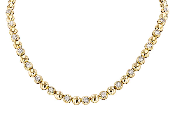 C283-87268: NECKLACE .87 TW (17")