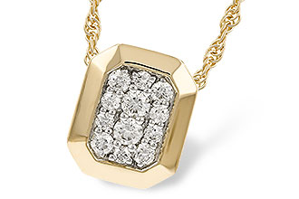 C283-89014: NECKLACE .25 TW