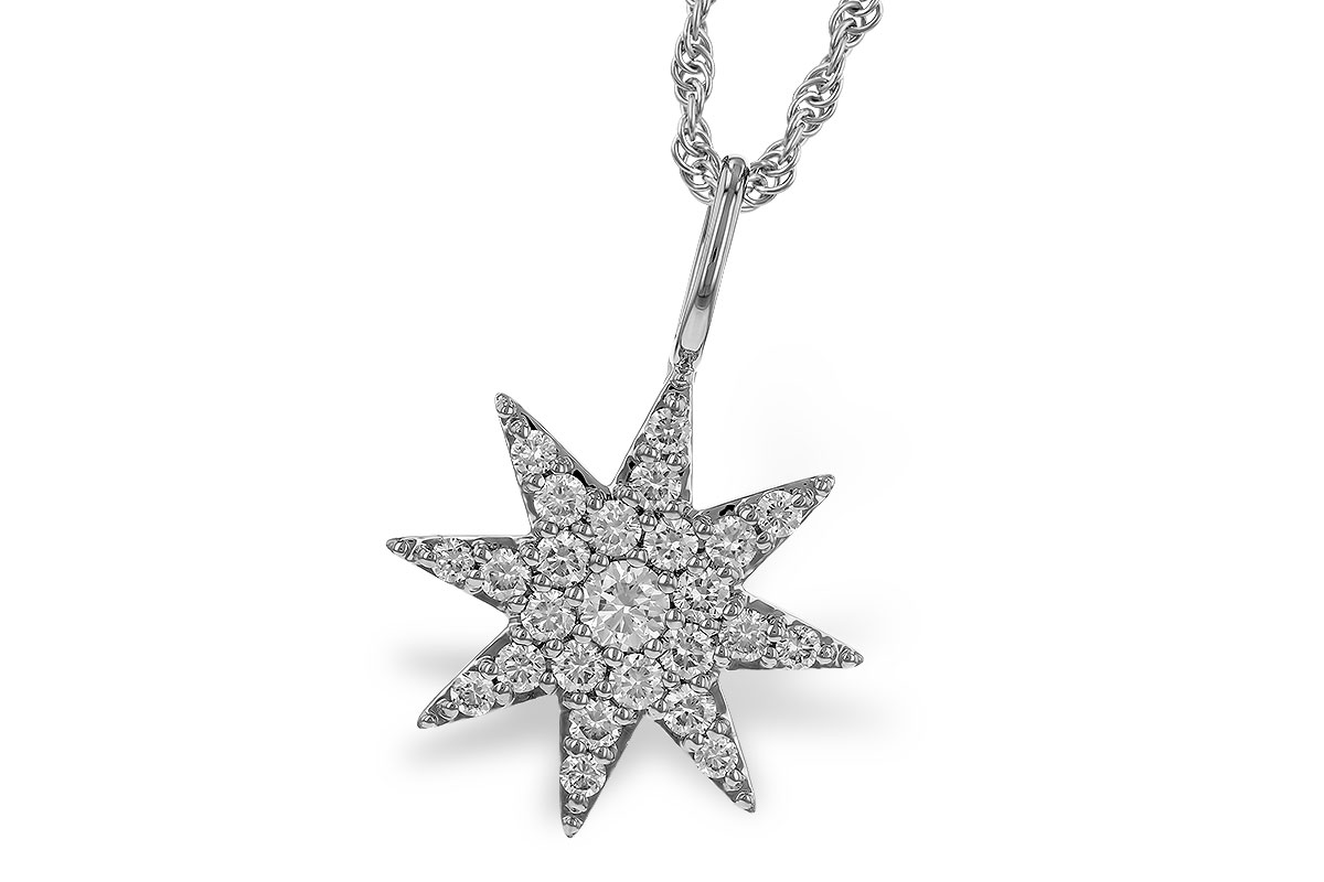 C283-89041: NECKLACE .48 TW