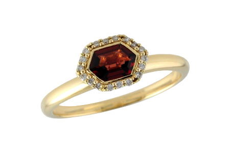 D195-72723: LDS RG .50 GARNET .57 TGW