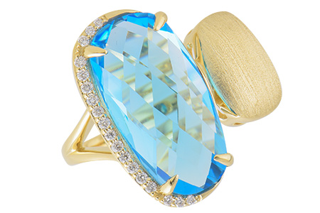 D197-47250: LDS RG 8.20 BLUE TOPAZ 8.31 TGW