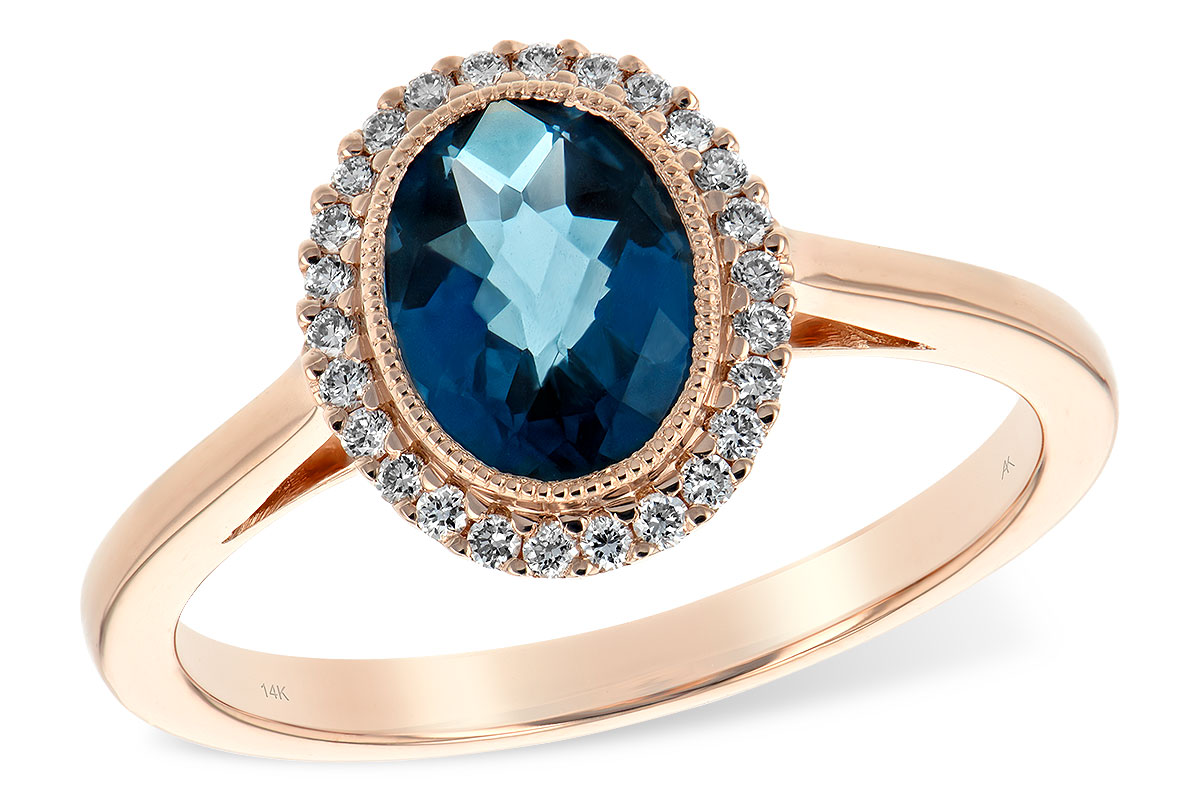 D198-38114: LDS RG 1.27 LONDON BLUE TOPAZ 1.42 TGW