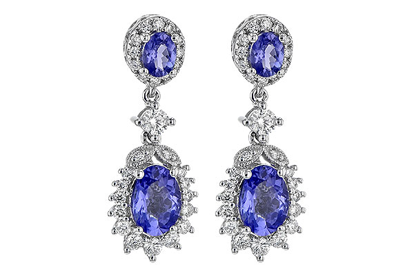 D199-33632: EARR 1.80 TW TANZANITE 2.33 TGW