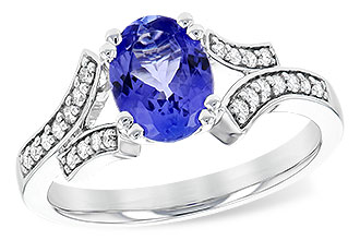 D199-34541: LDS RG 1.15 TANZANITE 1.30 TGW