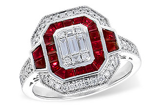 D282-07205: LDS RG 1.02 TW RUBY 1.42 TGW