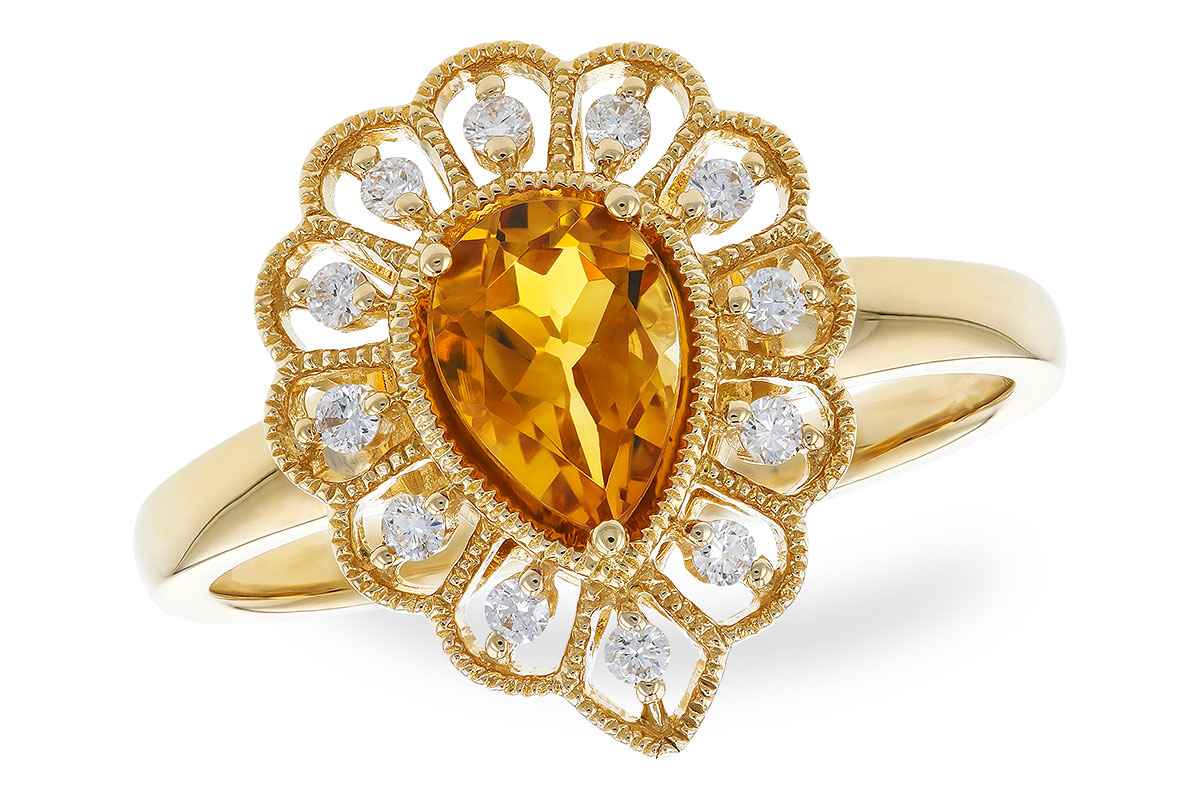 D282-94532: LDS RG .62 CITRINE .75 TGW