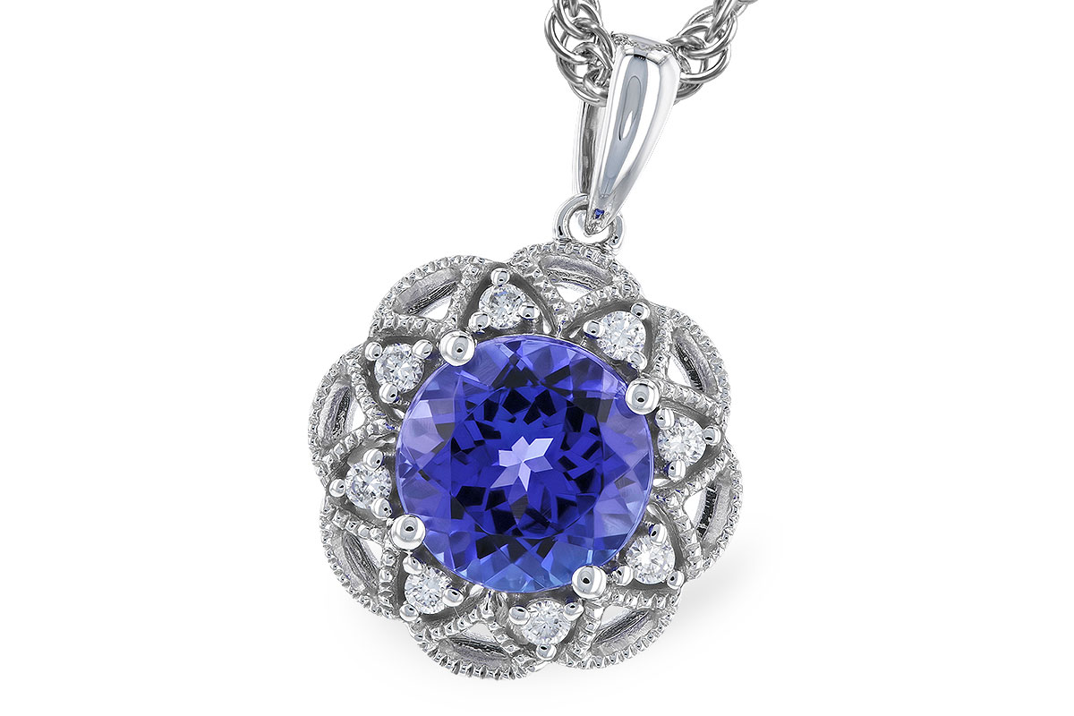 D282-94541: NECK 1.42 TANZANITE 1.50 TGW (7MM TANZ)