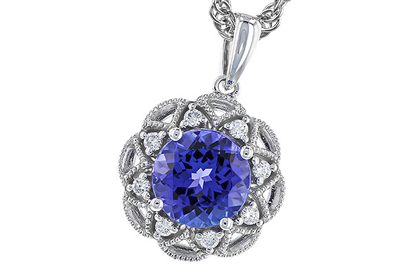 D282-94541: NECK 1.42 TANZANITE 1.50 TGW (7MM TANZ)