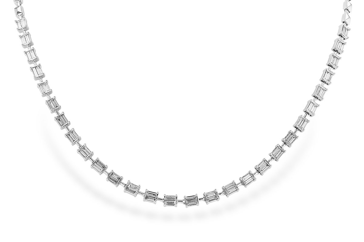 D282-95396: NECKLACE 2.02 TW BAGUETTE