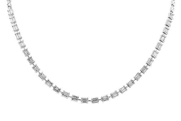 D282-95396: NECKLACE 2.02 TW BAGUETTE