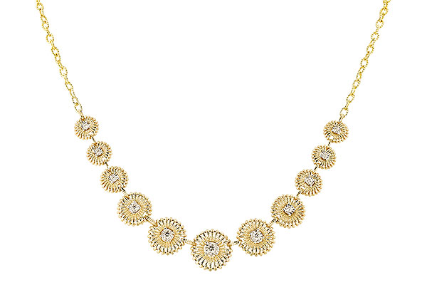 D282-98114: NECKLACE .22 TW (17")