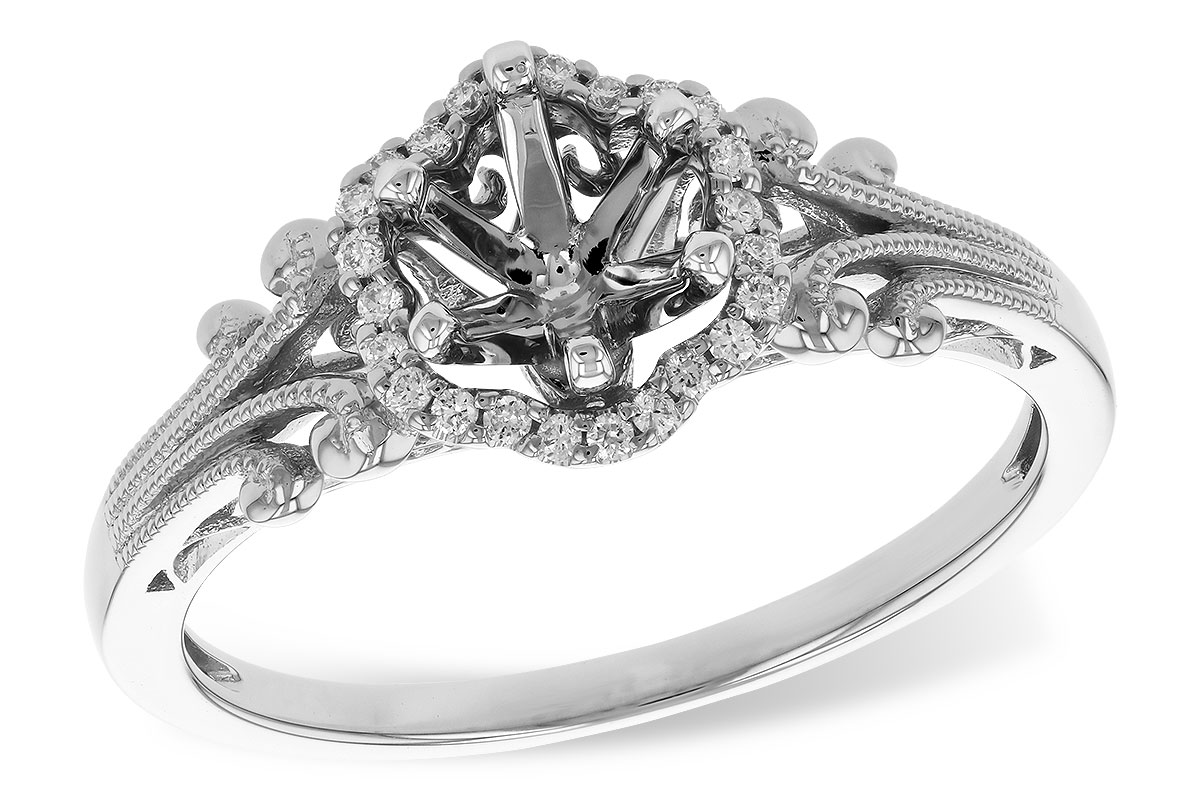 D282-98150: LDS SEMI DIA RG .08 TW (FOR .50 CTR)