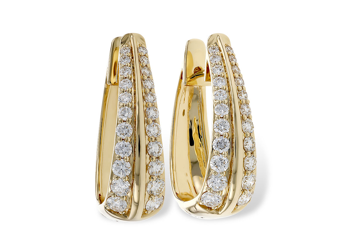 D283-85450: EARRINGS 1.50 TW