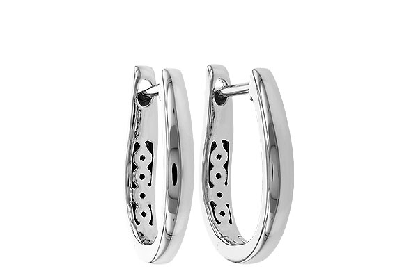 D283-88159: GOLD EARRINGS (15MM)