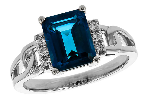 D283-89023: LDS RG 2.42 LONDON BLUE TOPAZ 2.50 TGW (9x7MM LBT)