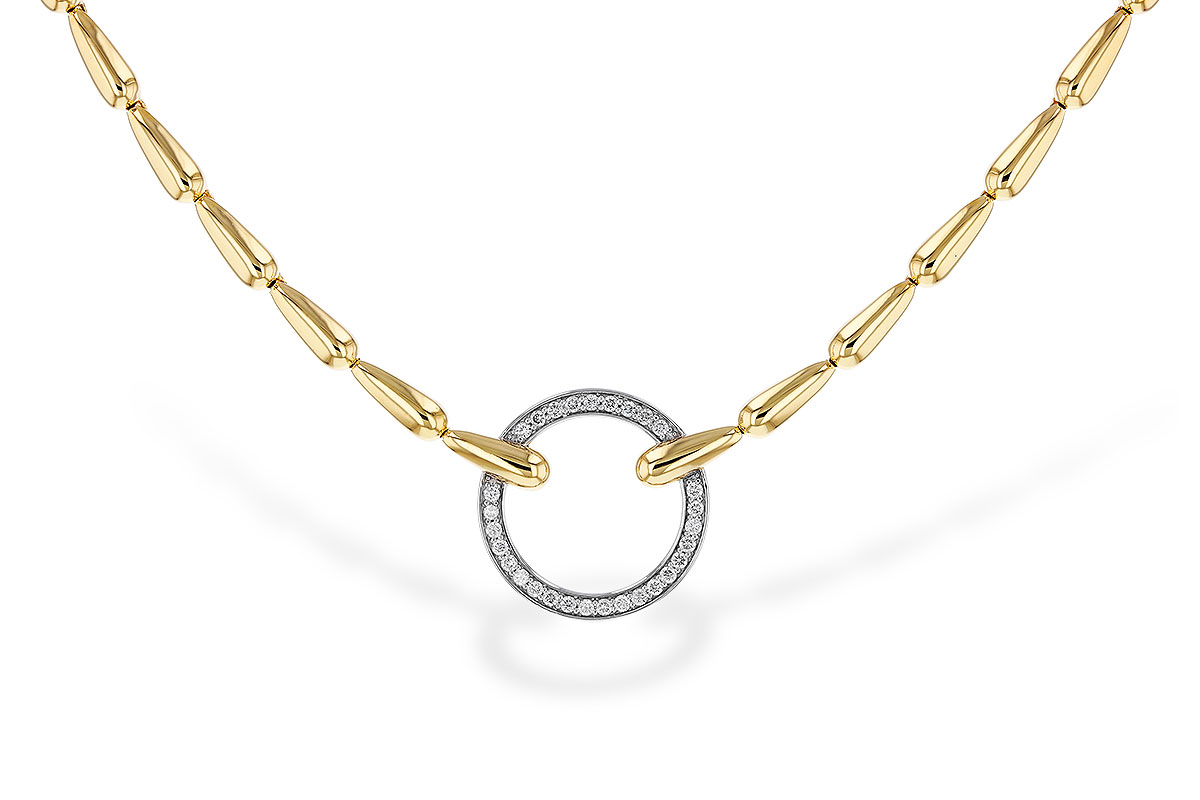 D283-90859: NECKLACE .33 TW (17")