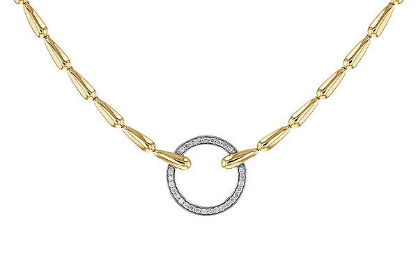 D283-90859: NECKLACE .33 TW (17")