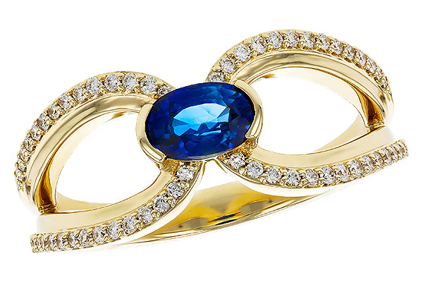 D284-73614: LDS RG .56 SAPPHIRE .75 TGW (6x4MM SA)